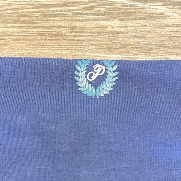 Victoria Secret PINK Leggings Womens XS Midnight Navy Blue Mid Rise Foldover - Picture 9 of 11